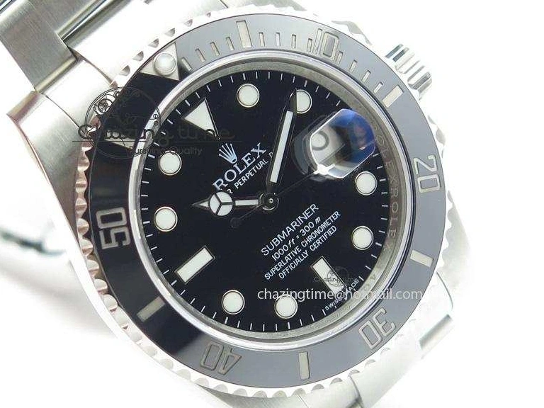 1231 MultiPurpose Submariner 116610 LN Black Ceramic JF 1:1 Best Edition On SS Bracelet SA3135 V 3975